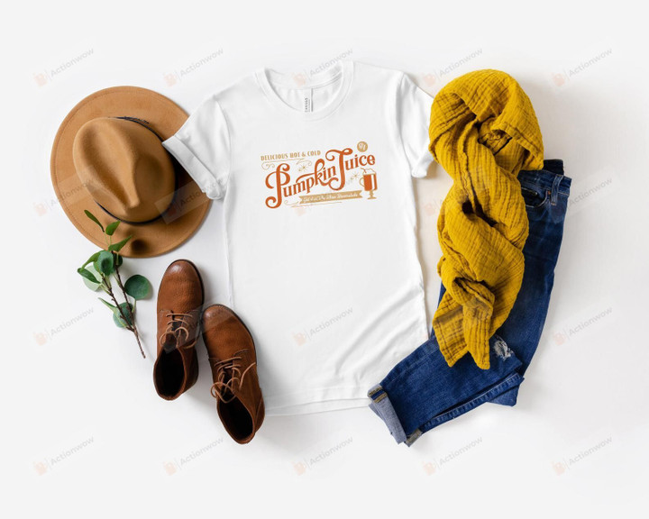 Pumpkin Juice Halloween Shirt | Wizard World Fall tshirt | Pumpkins Autumn Cider Tee | Gift Shirt for Fall Lovers and Wizard Fans