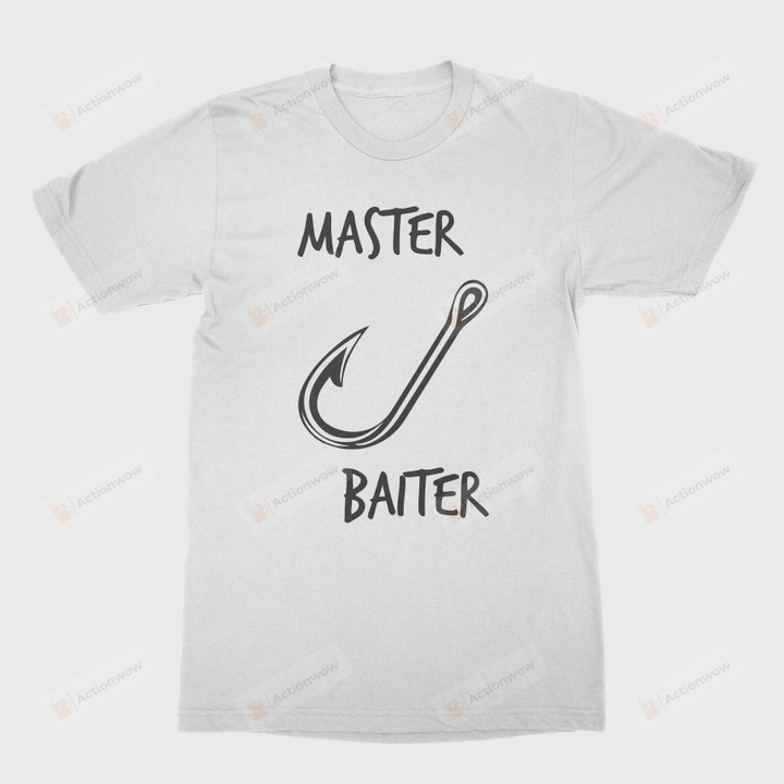 Master Baiter Hooker Shirt Funny Fishing Shirts For Men Gift For Men