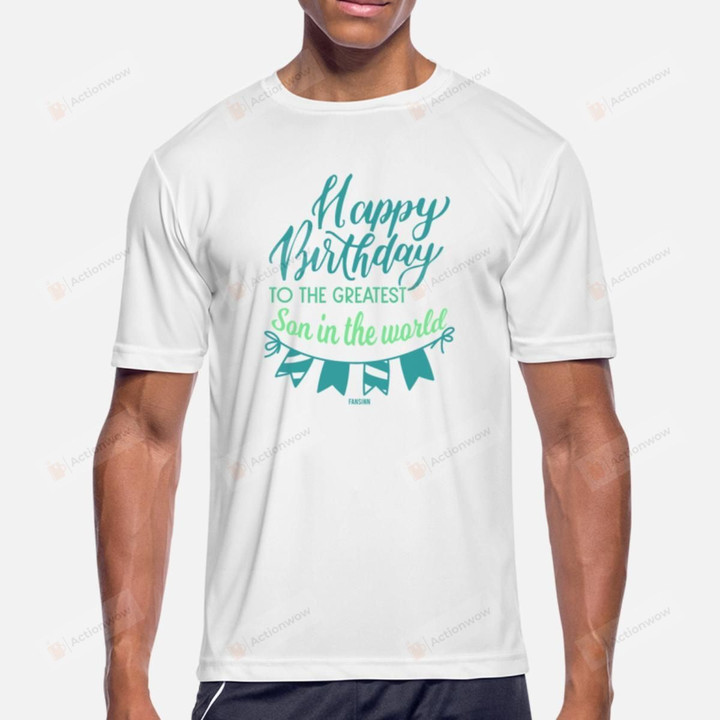 Happy Birthday To The Greatest Son In The World Essential T-Shirt, T-Shirt For Men For Son From Parents On Birthday, Anniversary
