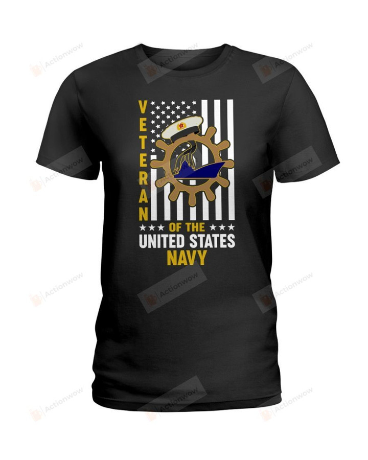Veteran Of The United States Navy Short-Sleeves Tshirt, Pullover Hoodie, Great Gift T-shirt On Veteran Day
