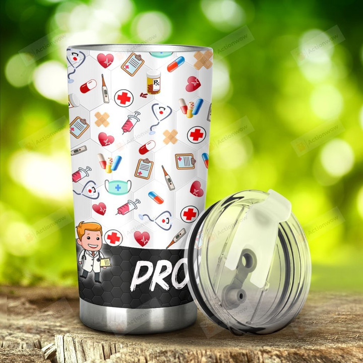 Nurse Proud Nurse Stainless Steel Tumbler, Tumbler Cups For Coffee/Tea, Great Customized Gifts For Birthday Christmas Thanksgiving, Anniversary