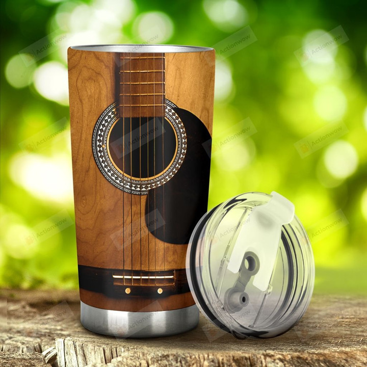 Guitar Tumbler Stainless Steel Tumbler, Tumbler Cups For Coffee/Tea, Great Customized Gifts For Birthday Christmas Thanksgiving, Anniversary