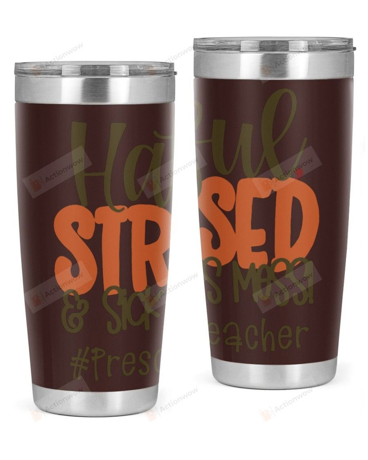 Preschool Teacher  Stainless Steel Tumbler, Tumbler Cups For Coffee/Tea