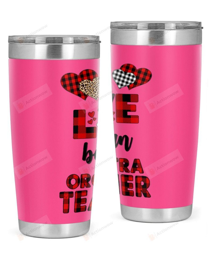 Orchestra Teacher Stainless Steel Tumbler, Tumbler Cups For Coffee/Tea