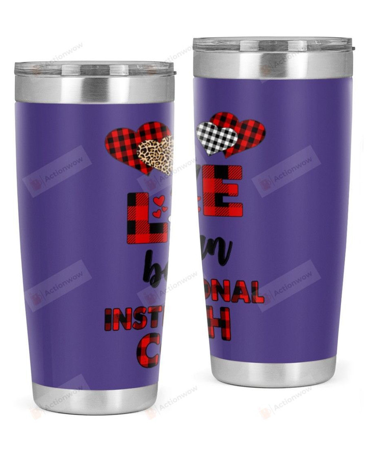 Instructional Coach Stainless Steel Tumbler, Tumbler Cups For Coffee/Tea