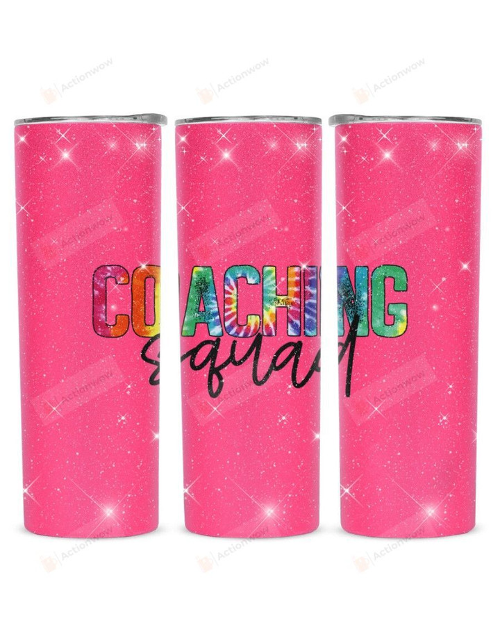 Coaching Squad Stainless Steel Tumbler, Tumbler Cups For Coffee/Tea