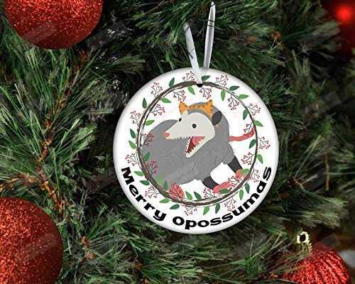Banane Rai Merry Opossumas Ornament Idea for Possum Lover