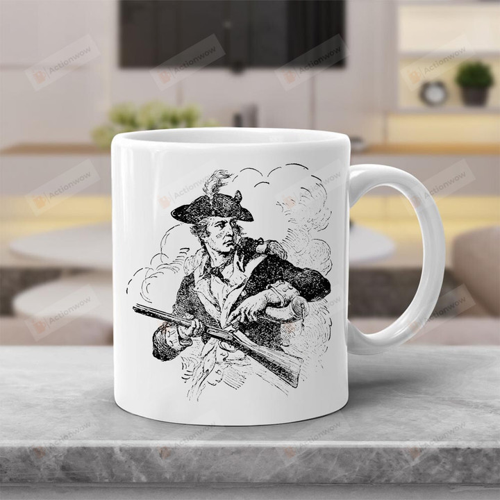 Revolutionary War Continental Soldier American Revolution Coffee Tea Cup Mug