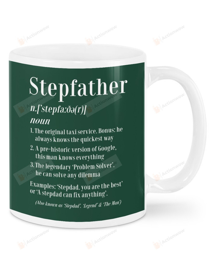 Step Dad - You Are The Best Father Ceramic Mug Great Customized Gifts For Father's Day 11 Oz 15 Oz Coffee Mug
