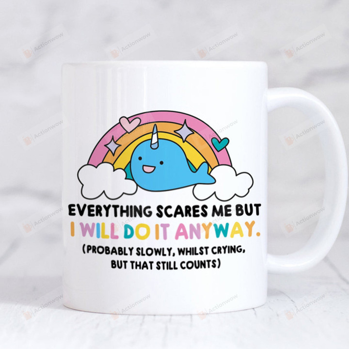 Funny And Cute Introvert Mug Self Care Gift Motivational Mug Love Yourself Mug I Will Do It Anyway Mug Coffee Mug Birthday Gifts
