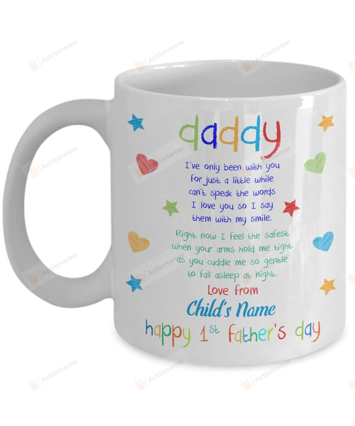 Personalized Perfect First Father's Day Gifts Mug Gifts To New Dad From Family Friends Coffee Mug Ceramic Mug 11oz 15oz