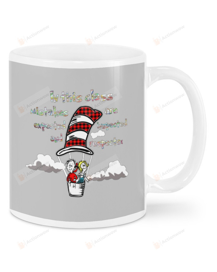 In this class Ceramic Mug Great Customized Gifts For Birthday Christmas Thanksgiving Father's Day 11 Oz 15 Oz Coffee Mug