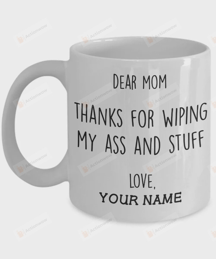 Personalized Dear Mom Gift For Mom Ceramic Mug Great Customized Gifts For Birthday Christmas Thanksgiving Anniversary Halloween 11 Oz 15 Oz Coffee Mug