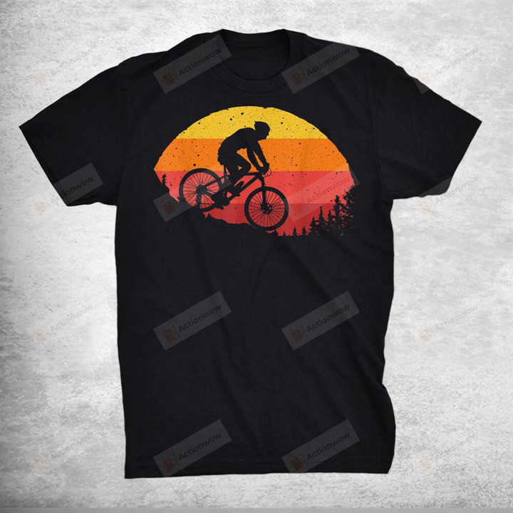 Cool Mountain Biking Vintage Cycling Mtb Biker T-Shirt
