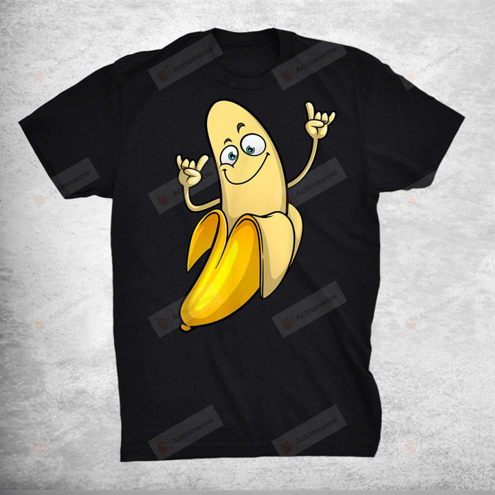 Funny Banana Fruit Lover Farming Food T-Shirt