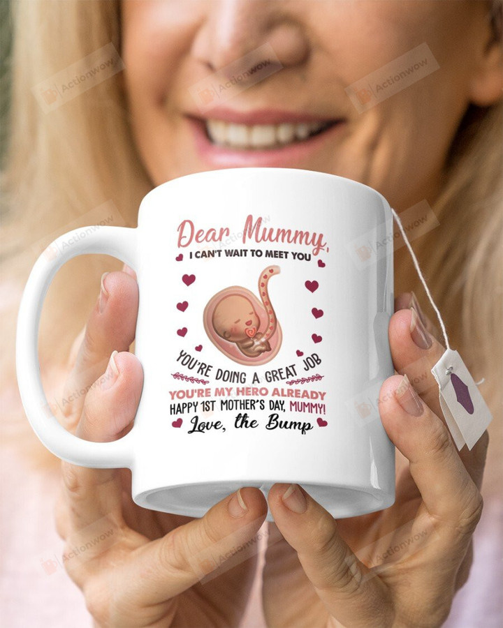 Personalized Dear Mommy You're Doing A Great Job Mugs Ceramic Mug Great Customized Gifts For Birthday Christmas Thanksgiving Mother's Day 11 Oz 15 Oz Coffee Mug