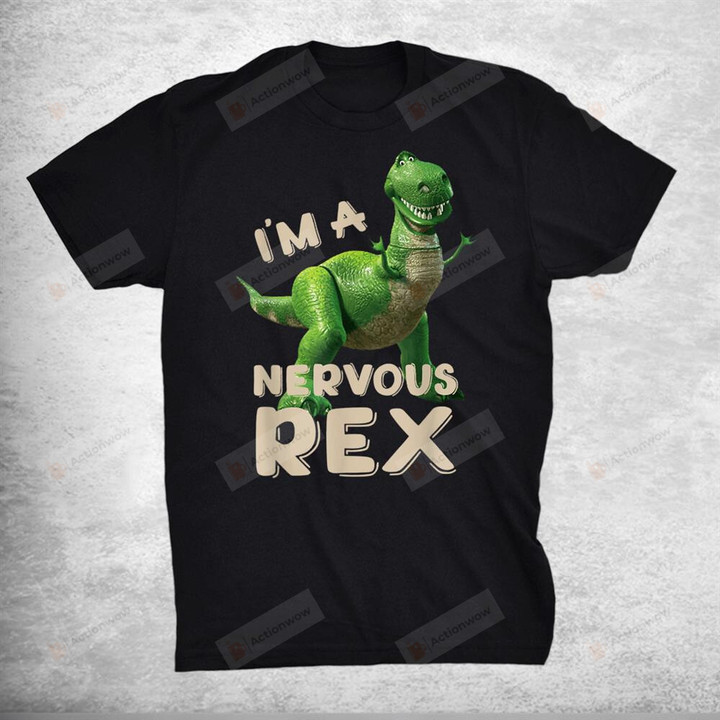 Im A Nervous Rex Dinosaur Funny T-Shirt