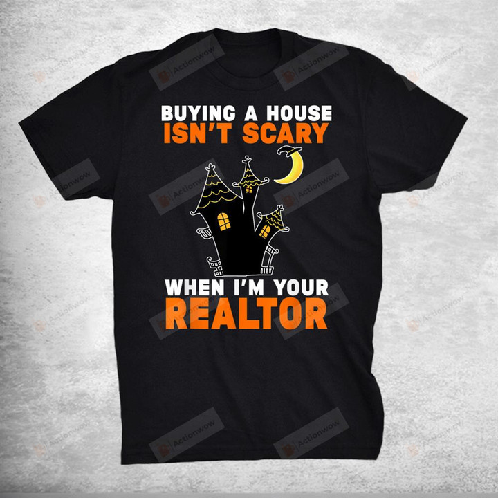 Realtor Halloween Real Estate Agent And Broker Funny Realtor T-Shirt