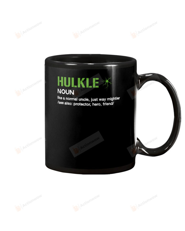 Hulkle Uncle Mug Gifts For Him, Father's Day ,Birthday, Thanksgiving Anniversary Ceramic Coffee 11-15 Oz