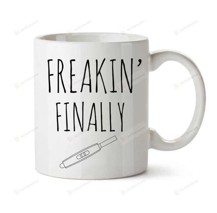 Funny Pregnancy Announcement Mugs, New Mom Mugs, Baby Announcement Coffee Mugs, Gifts For Mothers Day Birthday Anniversary, Gifts For Wife Mom Grandma, Ceramic Coffee Mugs