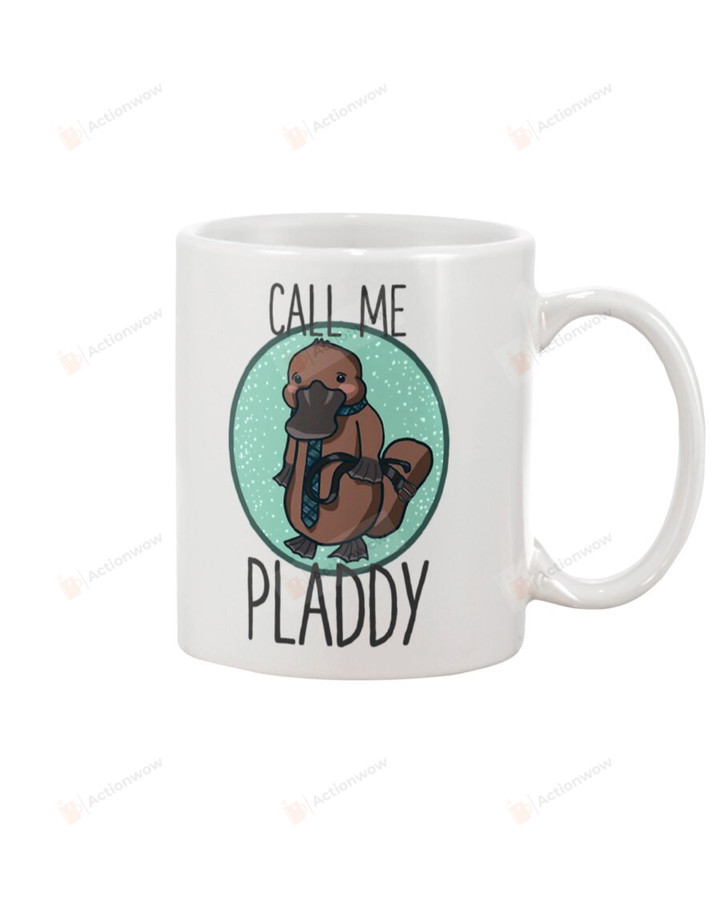 Call Me Pladdy Mug Gifts For Birthday, Anniversary Ceramic Coffee 11-15 Oz