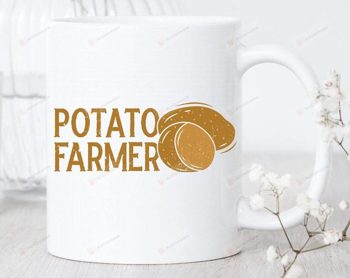 Potato Farmer Mug Potato Mug Farm Mug Potato Farmer Gifts Potato Farming Potato Lover Mug Vegetable Gifts For Farmer Presents Idea For Christmas Thanksgiving