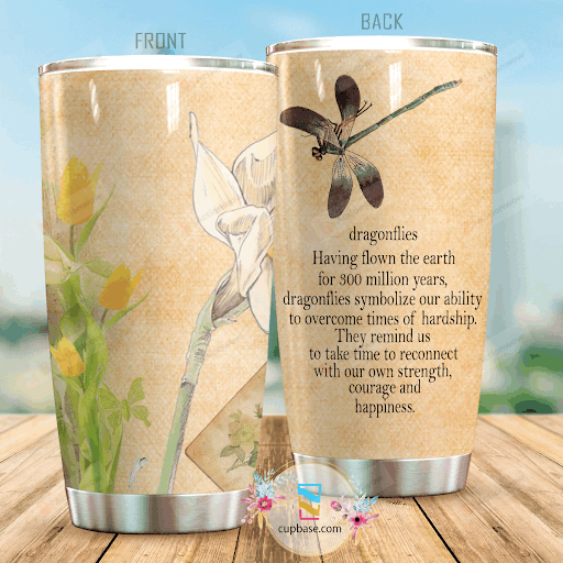 Dragonfly Stainless Steel Tumbler
