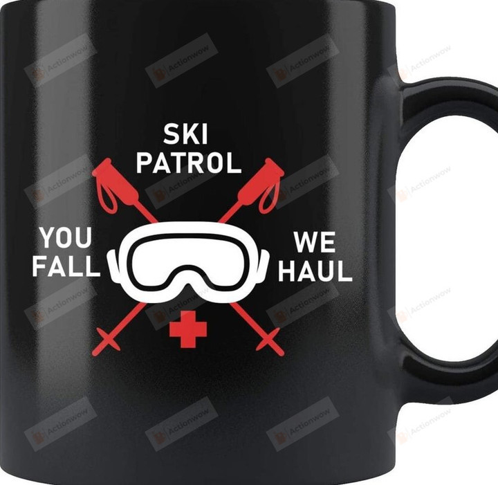 Ski Patrol Gifts, Ski Patrol Mug, Skier Mug, Skiing Gifts, Skiing Mug, Winter Sports