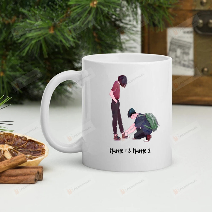Personalized Custom Couple Mugs, Does Running Out Of Fucks Count As Cardio Mugs, Workout 11-15 Oz Coffee Mugs Gifts
