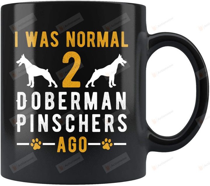 Doberman Coffee Mug, Doberman gifts, Doberman Owner Mug, Dog Lover gifts, Dog Lover Mug, Dog Mug, Dog Owner gifts, Doberman Gifts Idea 11oz Ceramic Coffee Mug