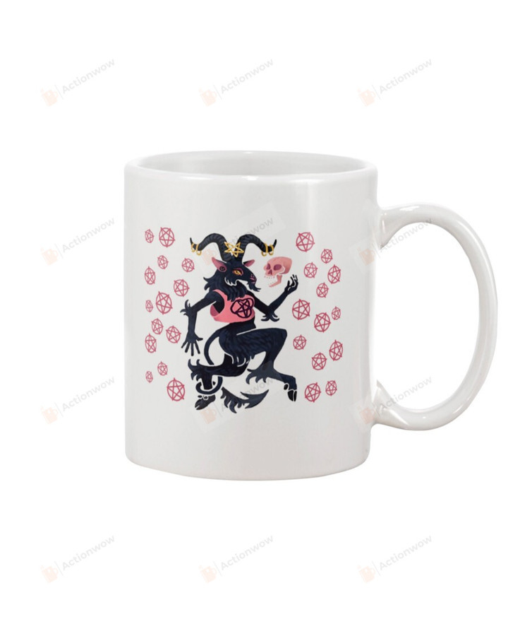 Goth Goat Mug Gifts For Birthday, Anniversary Ceramic Coffee 11-15 Oz