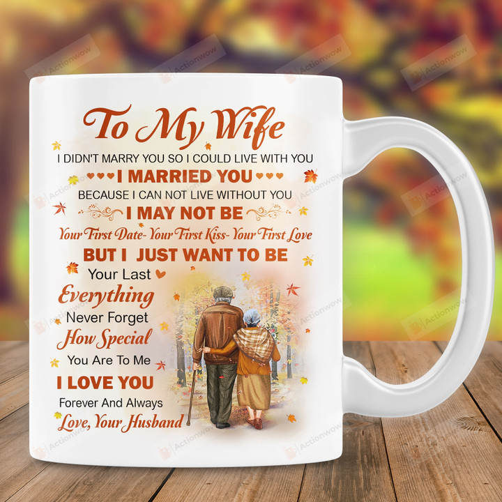 Personalized Mug To My Wife From Husband Mug For Couple On Anniversary Valentine Day Mother's Day Gifts For Her Custom Name