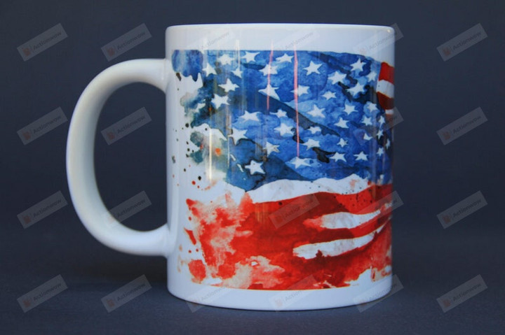 Usa Flag Mug, Independence Day Mug, Happy 4th Of July Mug
