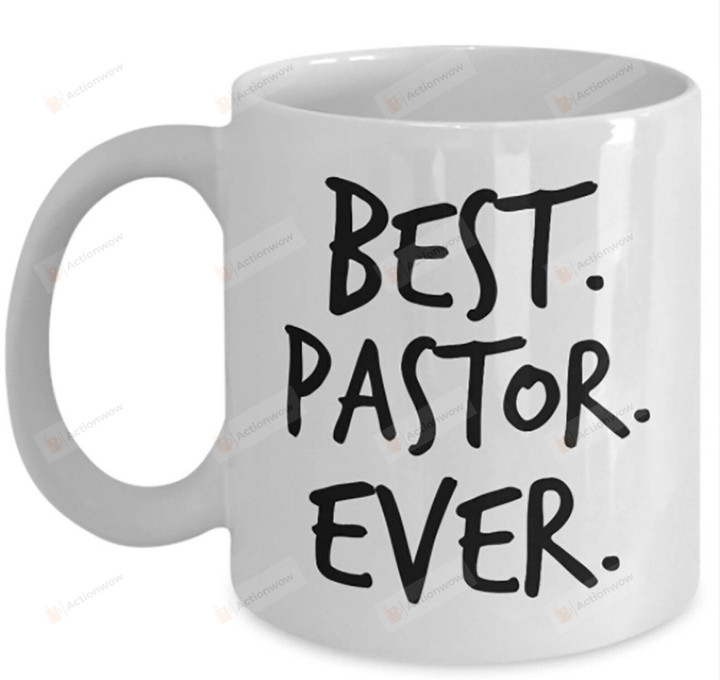 Best Pastor Ever Mug, Bible Verse Mug, Religion Mug, Jesus Christ Mug, Christian Mug, Catholic Mug, Religious Mug, Pastor Appreciation Gift, Gift For Pastor