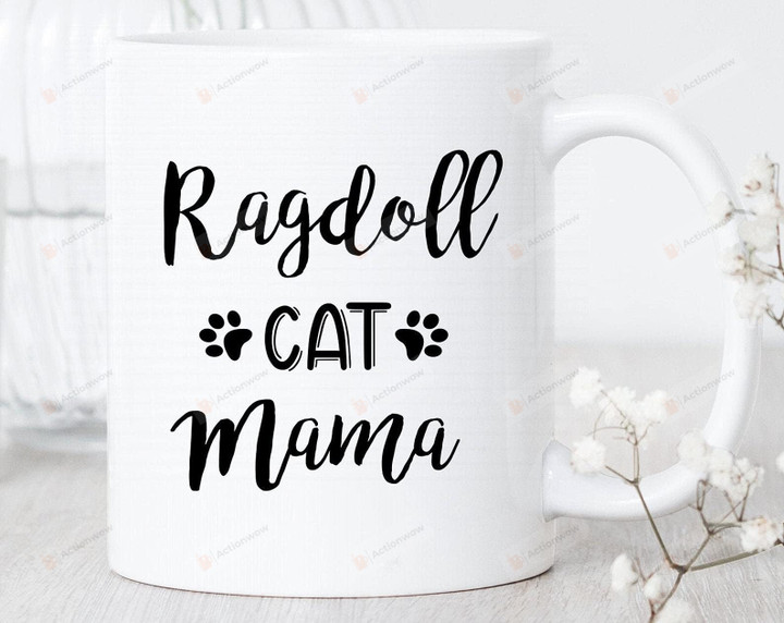 Ragdoll Cat Mama Mug Ragdoll Cat Mug Cat Mom Gifts Ragdoll Coffee Mug