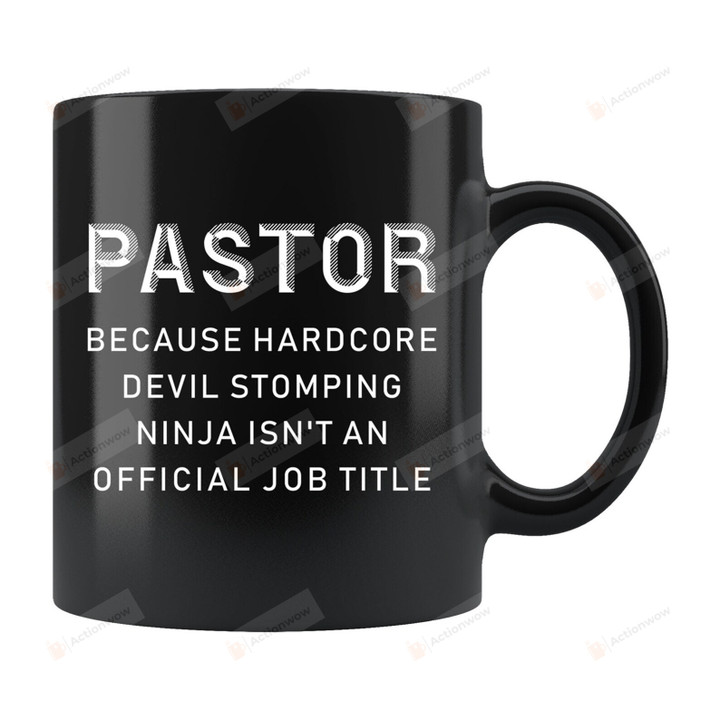 Pastor Mug, Pastor Appreciation Coffee Mug, Preacher Gift For Men Women, Minister Gift, Christian Gifts