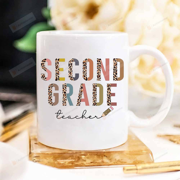 Second Grade Teacher Mug, 2nd Grade Mug, Second Grade Squad Gift, 2nd Grade Team Mug, Gift For 2nd Grade Teacher, Back To School