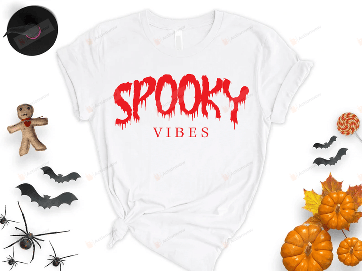 Spooky Vibes Shirt, Halloween Shirt, Fall Shirt, Spooky Season Shirt, Spooky Vibes Tee, Fall T Shirt, Halloween Tee