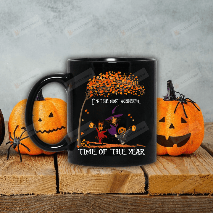 The Most Wonderful Time Of The Year Halloween Mug, Lock Shock Barrel Mug, Spooky Season Mug, Halloween Gifts For Friends
