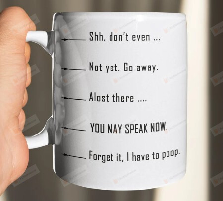 Funny Coffee Mug, Funny Thoughtful Gift For Not A Morning Person, Gift For Coffee Lover, Ceramic Coffee Mug