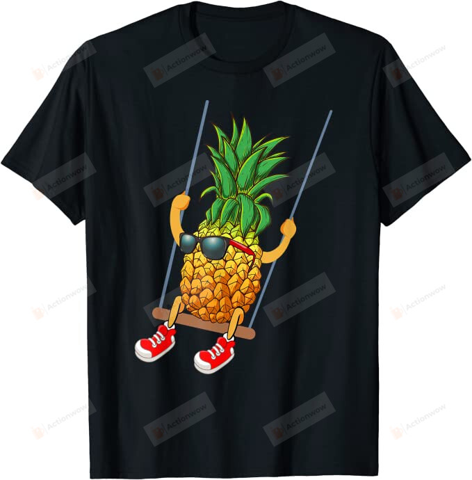 Swinging Pineapple Shirt, Funny Swinger T-Shirt, Upside Down Pineapple Tee For Men Women, Unisex T-Shirt