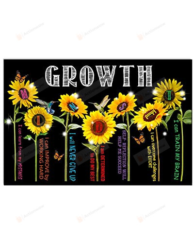Growth Mindset Poster/Canvas