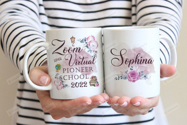 Personalized Zoom Virtual Pioneer School 2022 Mug, Jw Mug, Pioneer Gifts, Pioneer School Mug, Virtual Edition Mug, Class Of 2022