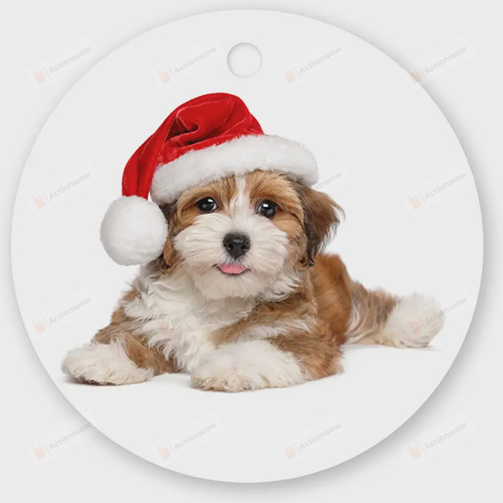 Bichon Havanais Ornament, Dog Lover Gift Ornament, Christmas Keepsake Gift Ornament