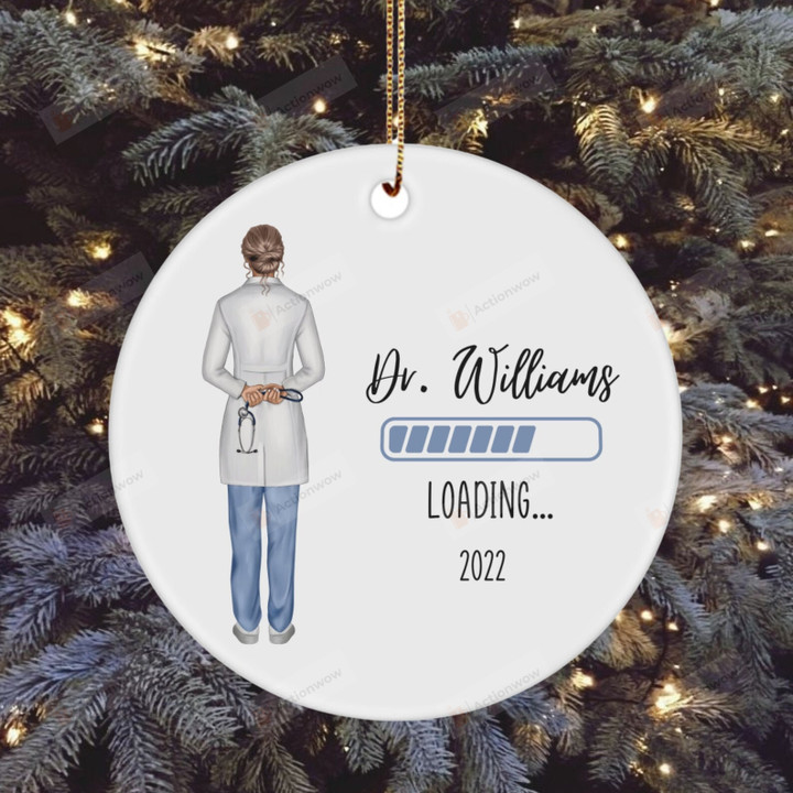 Personalized Medical Student Gift Ornament, Future Doctor Gift Ornament, Medical School Gift Ornament