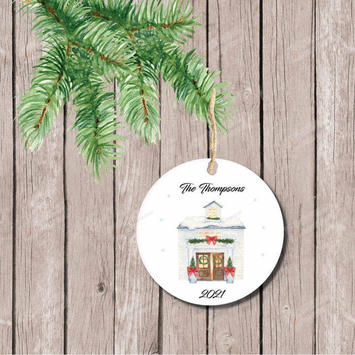 Personalized New Home Christmas Ornament, Welcome Home Gift Ornament, Christmas Gift Ornament