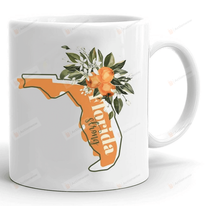 Florida Strong Mug, Hurricane Ian Mug, Florida State Mug, Sunshine State Mug, Gifts For Florida People