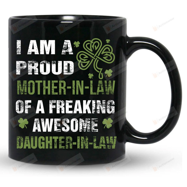 I'm A Proud Mother In Law Mug, Gifts For Daughter In Law, Gifts From Mother In Law, To My Daughter In Law