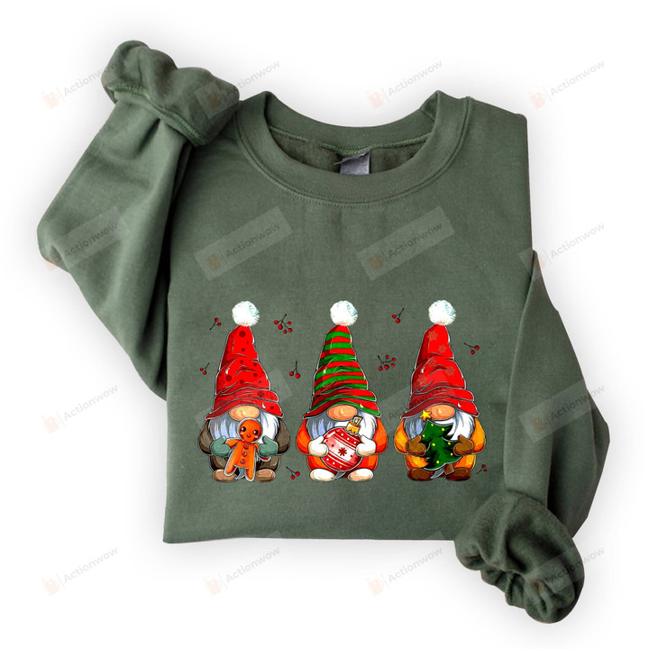 Gnome Christmas Sweatshirt For Women, Gnomes Sweater, Gnome Shirt, Christmas Sweater For Women