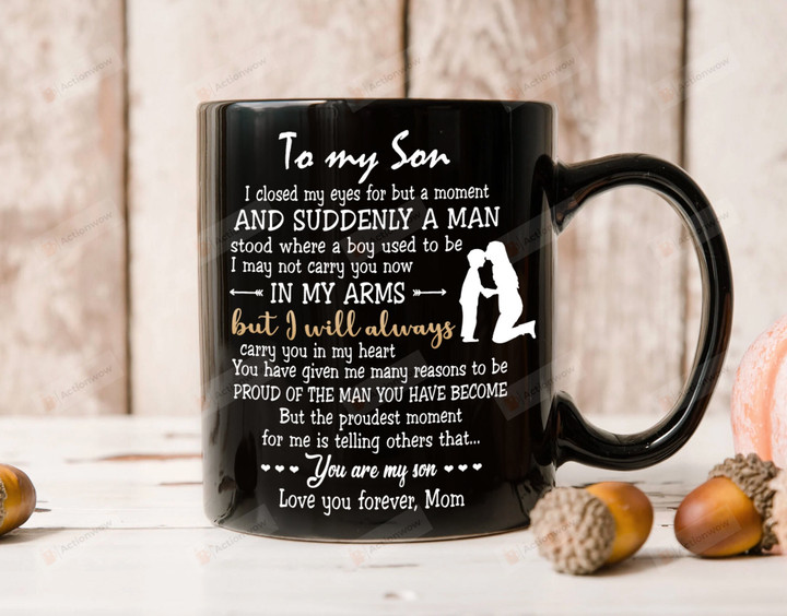 Best Son Ever Gift, Birthday Gift For Son, Christmas Gift, Son Gift, Son Mug, To My Son Mug From Mom, Funny Son Mugs, Gift From Mom